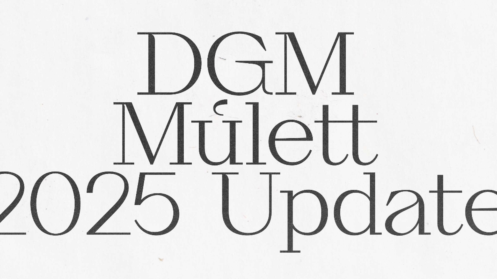 MULETT Typeface Specimen 06