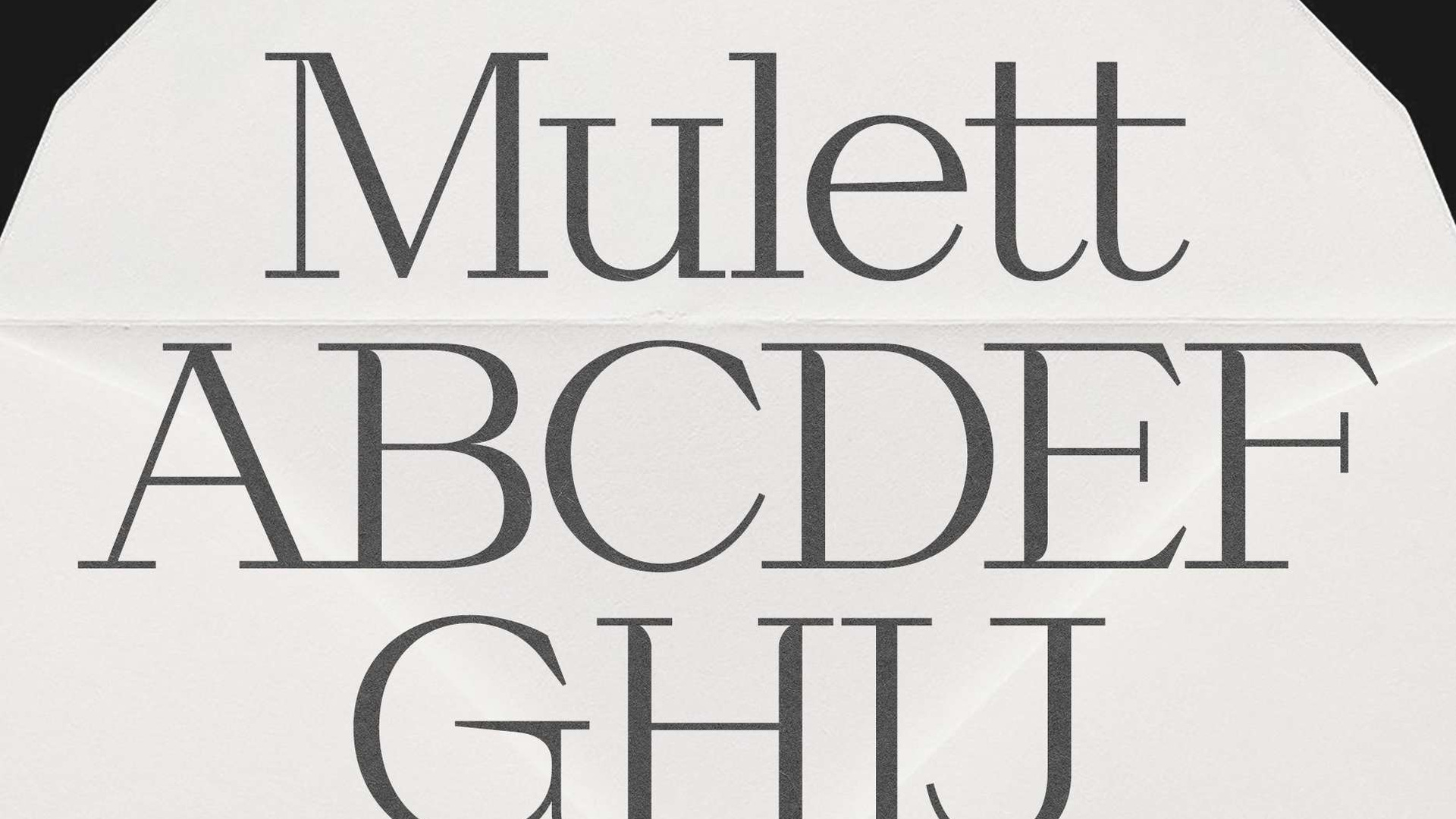 MULETT Typeface Specimen 17