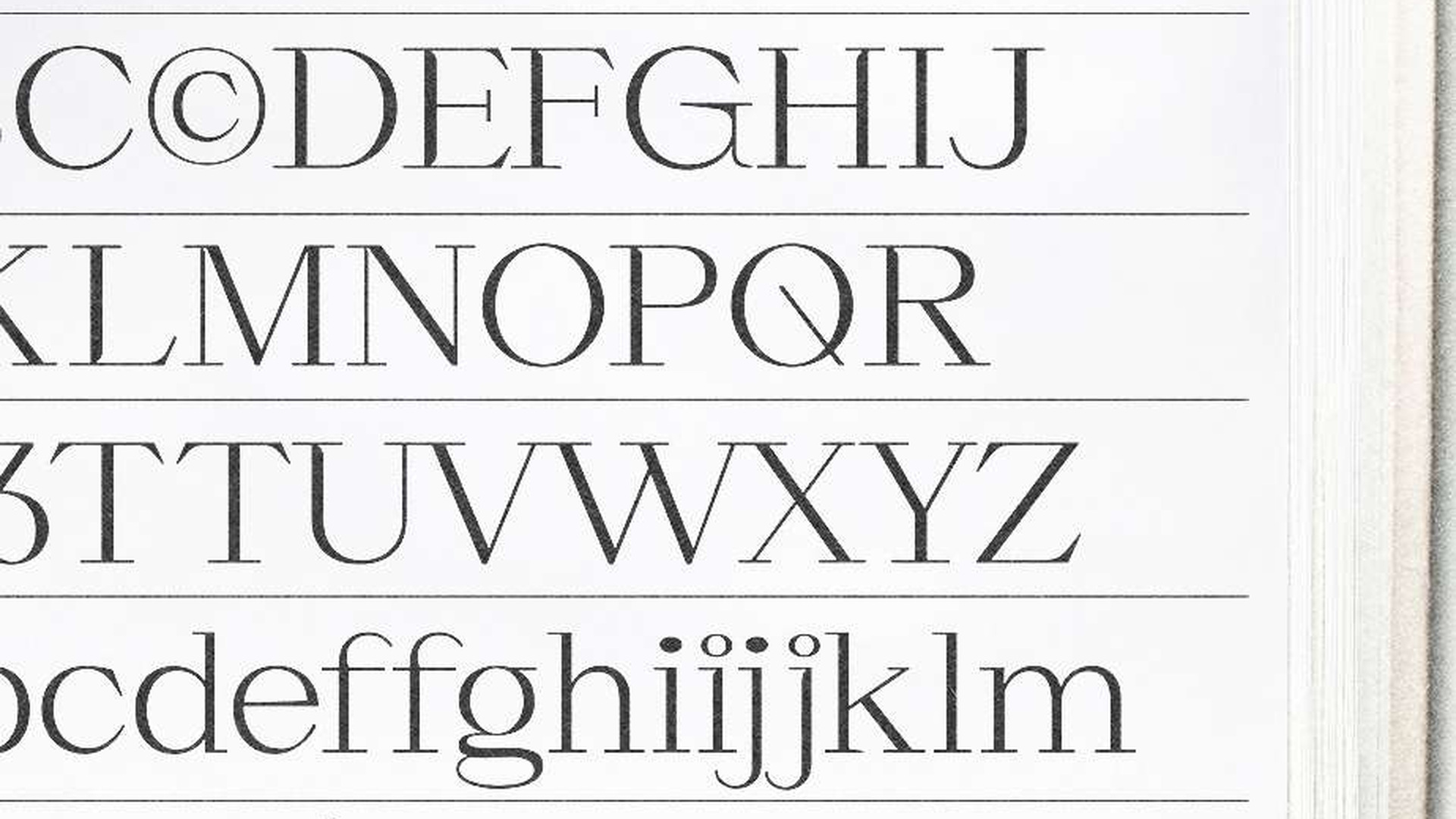 MULETT Typeface Specimen 19