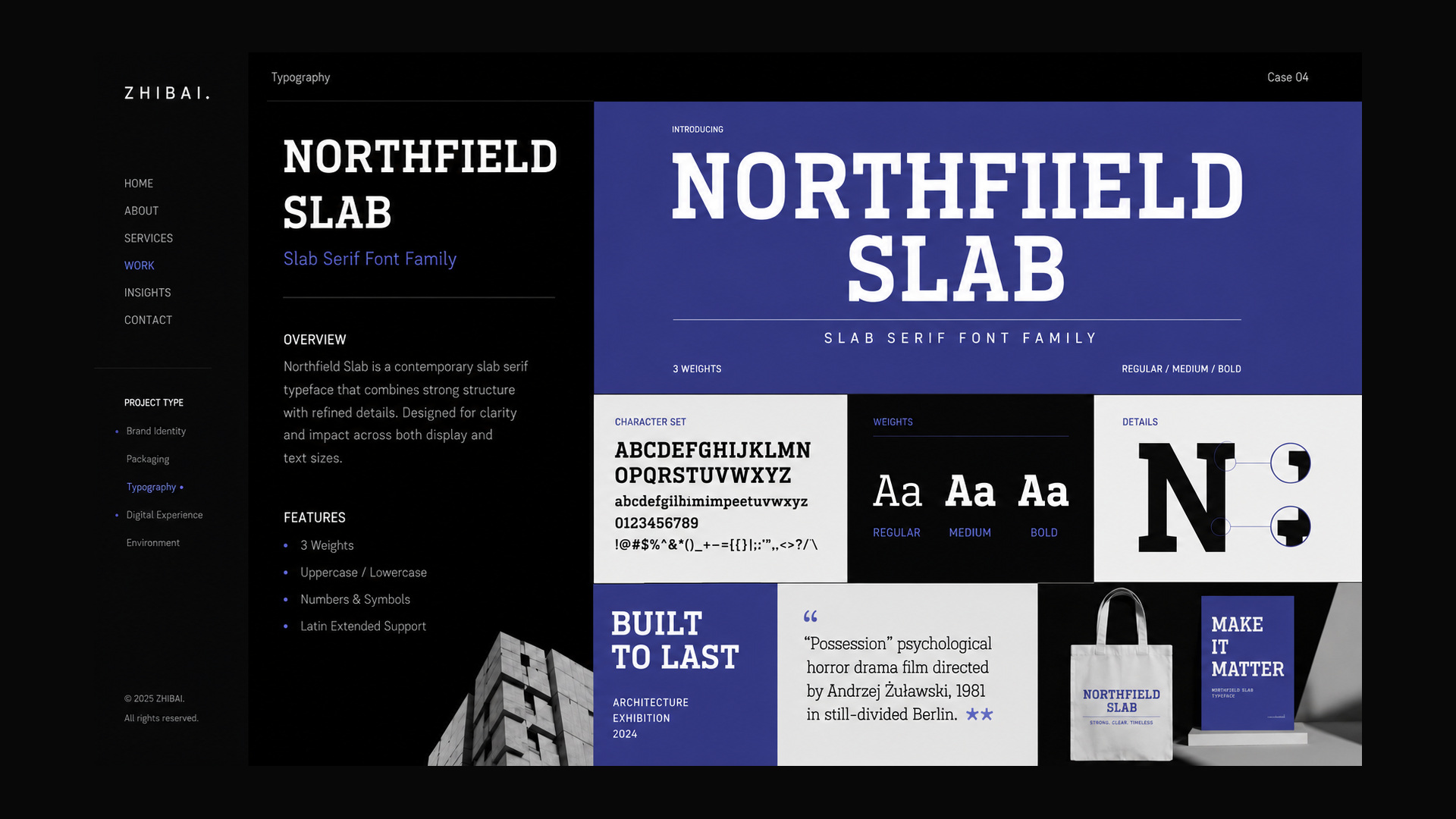 NORTHFIELD SLAB Typeface overview