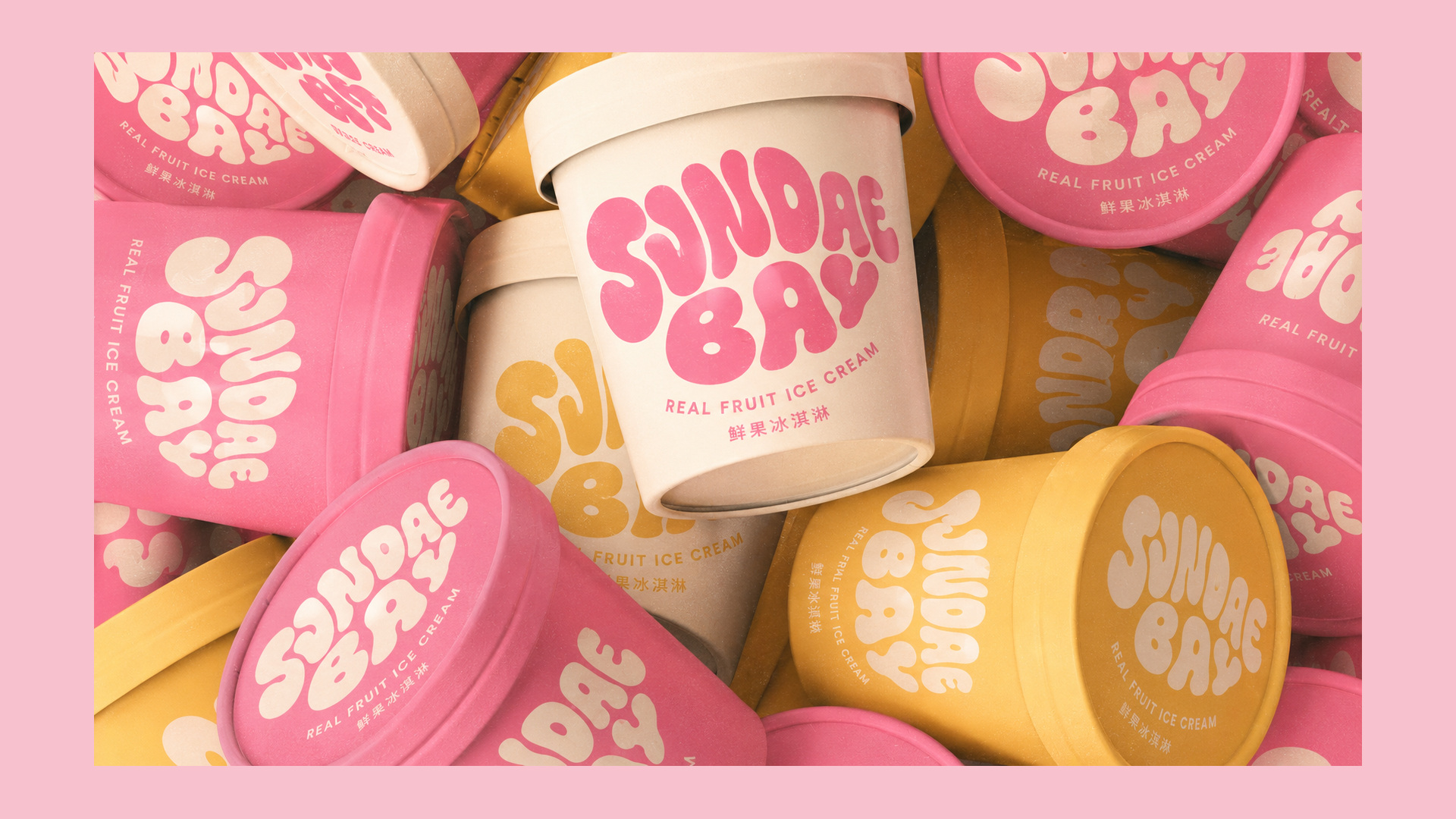SUNDAE BAY Packaging close-up