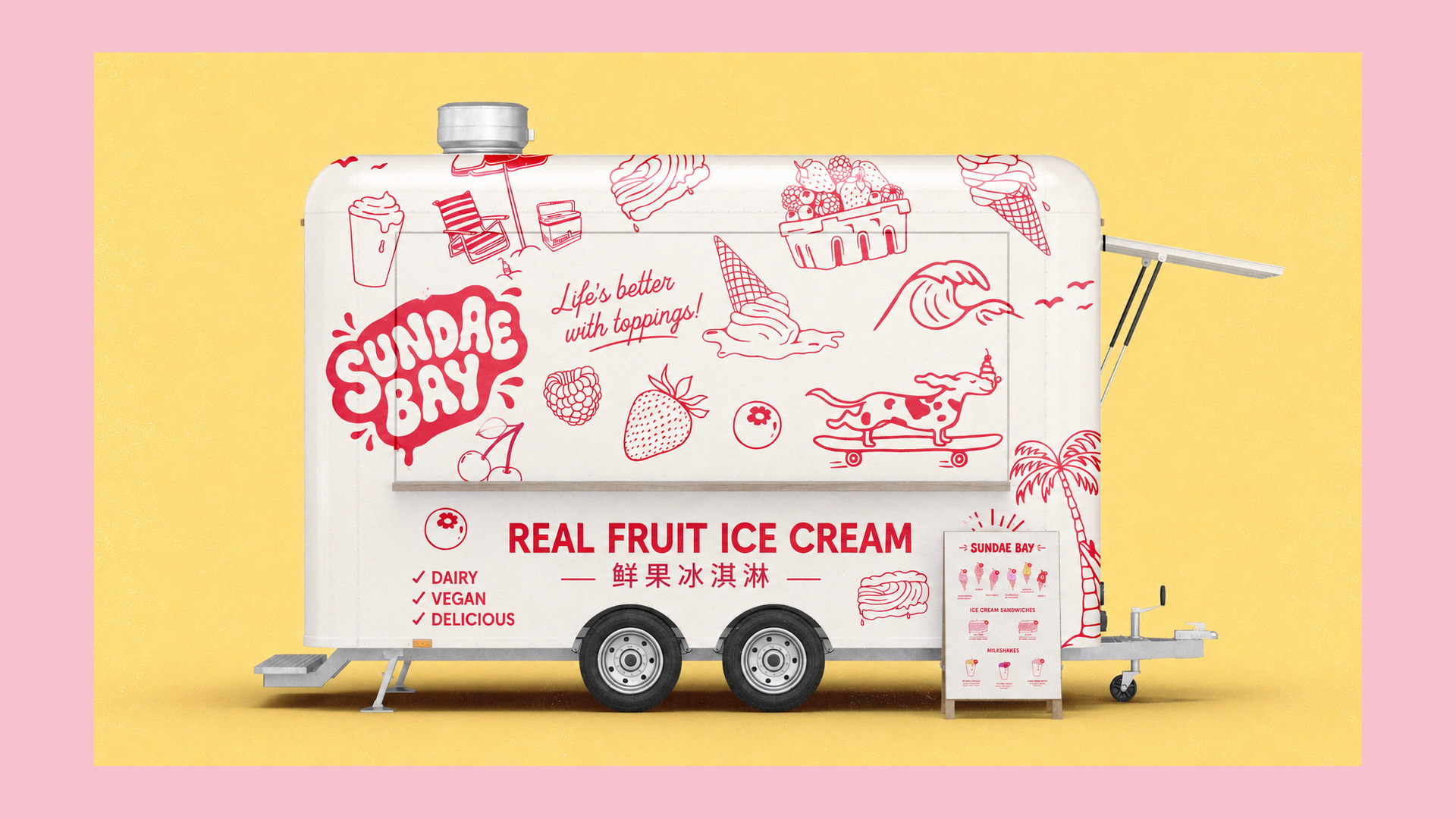 SUNDAE BAY Food truck application
